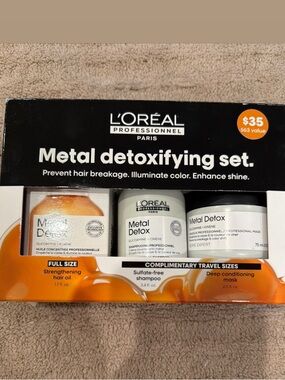 L’Oreal Detox Shampoo Conditioner Set NEW!